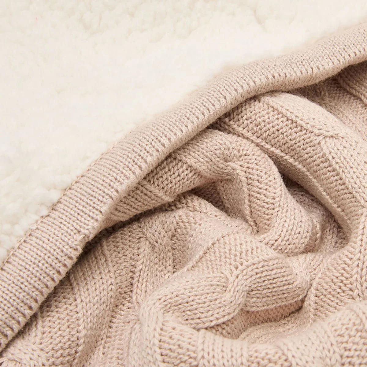 Teddy Knit - Taupe