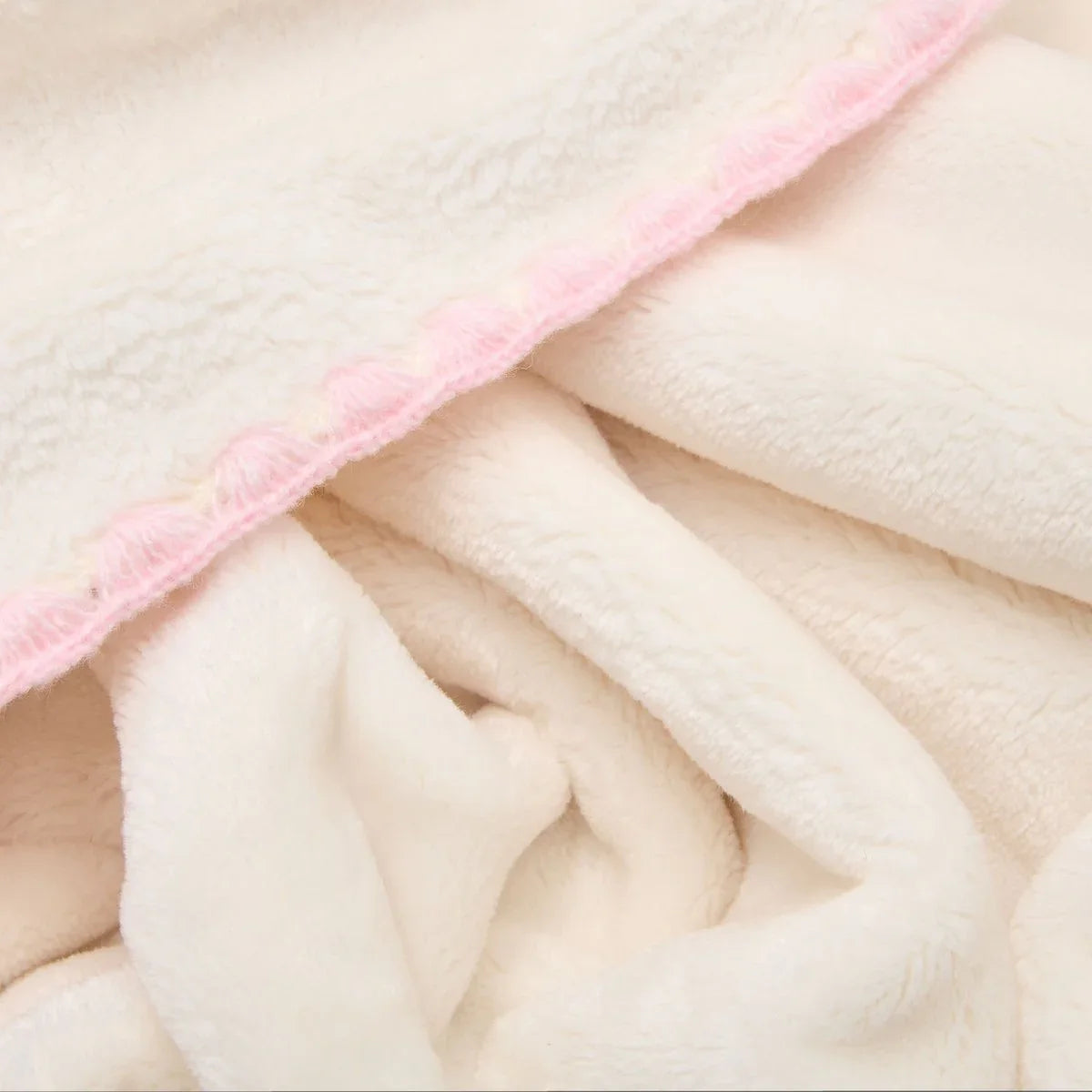 Knit Fleece - Soft Pink