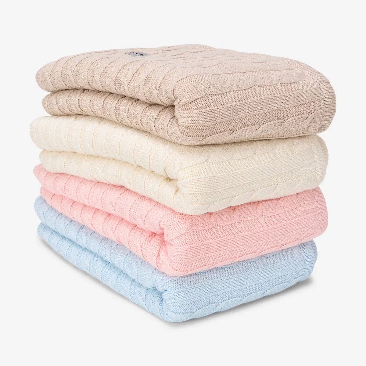Teddy Knit - Baby Blue