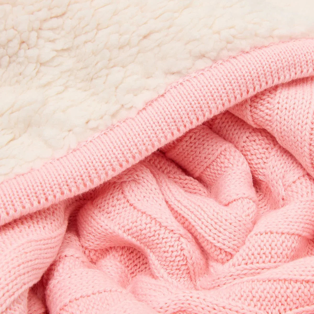 Teddy Knit - Soft Pink