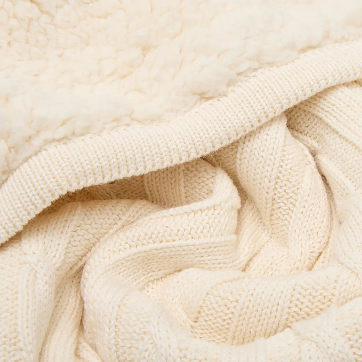 Teddy Knit - Ivory