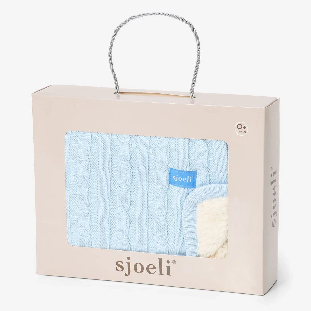 Teddy Knit - Baby Blue